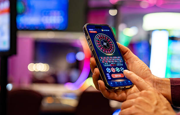 Live dealer roulette table with multi-camera view